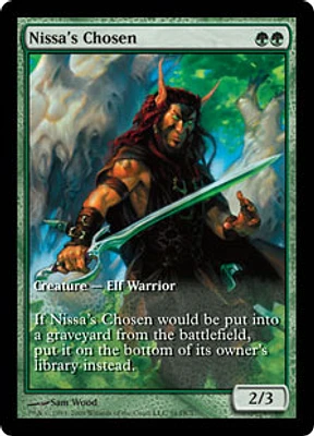 Nissa's Chosen - Extended Art Game Day Promo