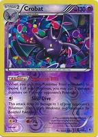 Crobat - 33/119 - Rare - Reverse Holo