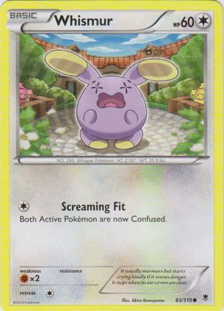 Whismur - 83/119 - Common