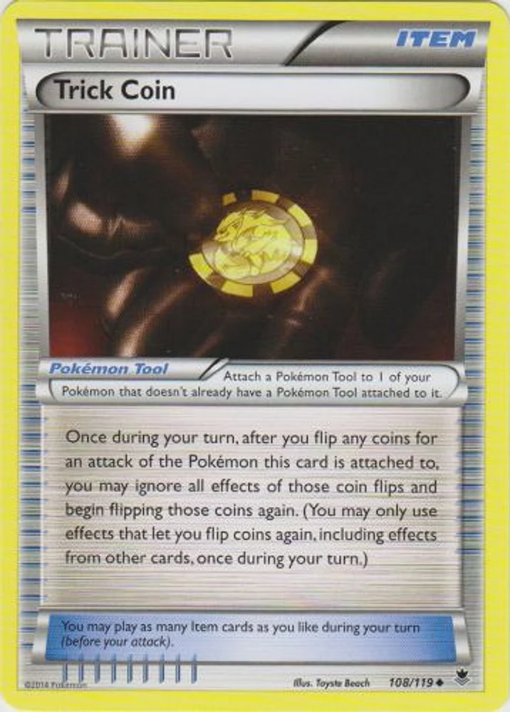 Trick Coin - 108/119 - Uncommon