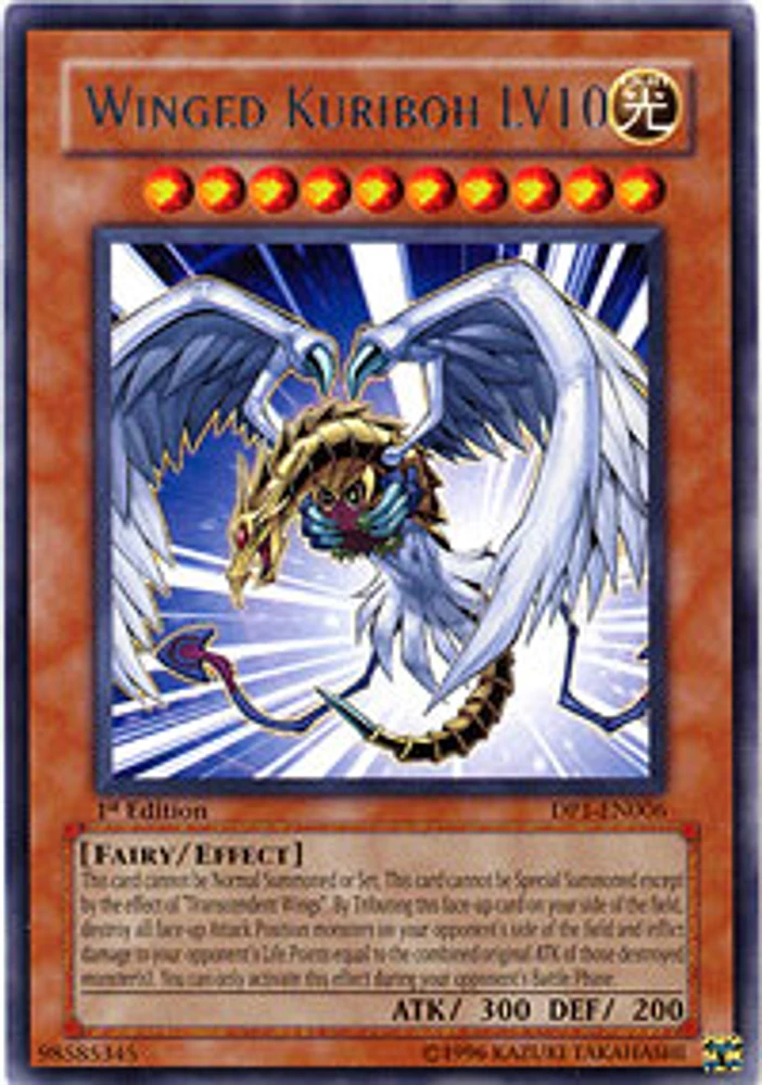 Winged Kuriboh LV10 - DP1-EN006 - Rare