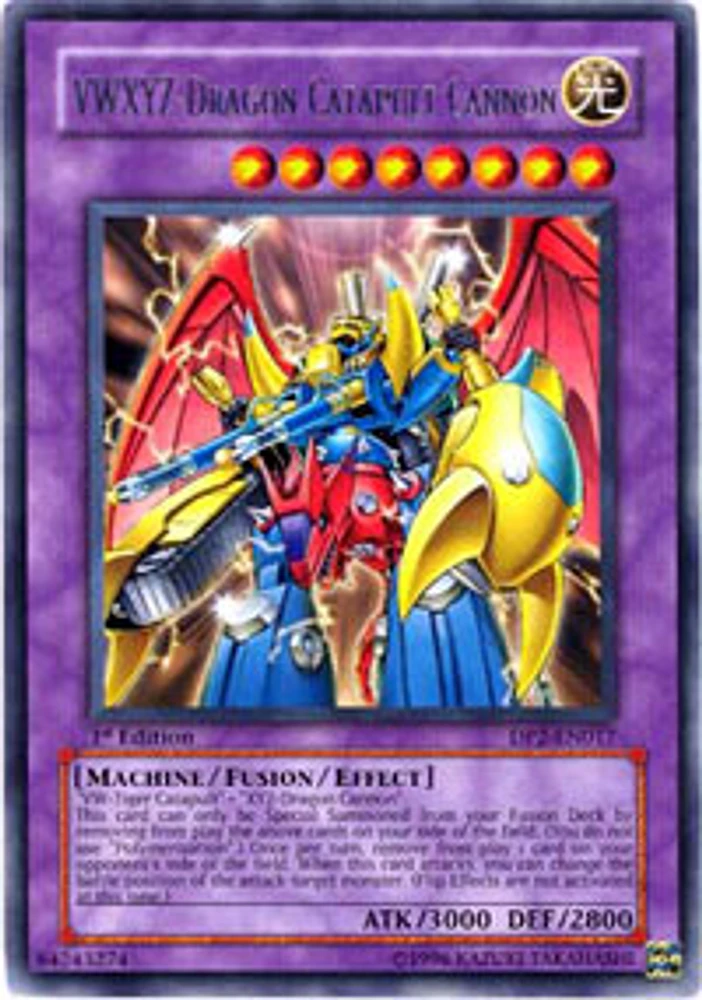 VWXYZ-Dragon Catapult Cannon - DP2-EN017 Rare 1st Edition