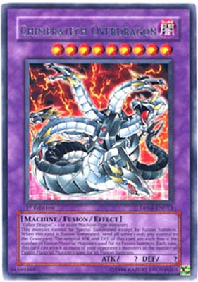 Chimeratech Overdragon - DP04-EN013 - Rare - 1st Edition