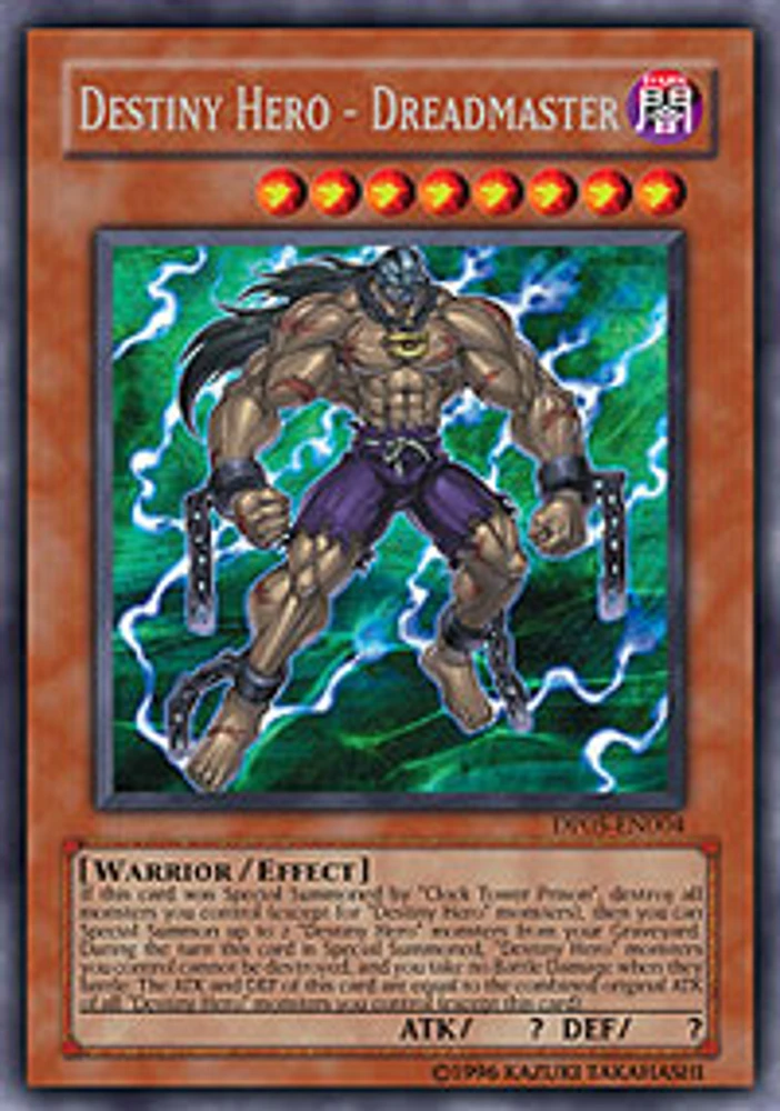 Destiny Hero - Dreadmaster - DP05-EN004 - Rare