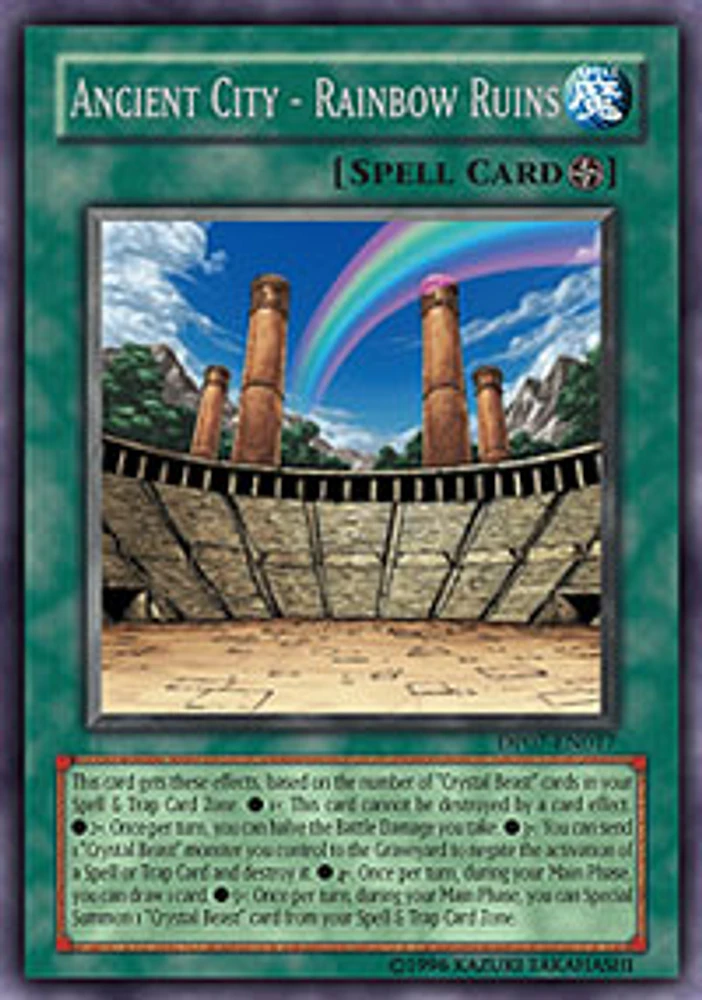 Ancient City - Rainbow Ruins - DP07-EN017 - Rare - 1st Edition