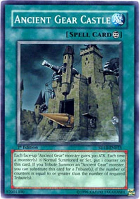 Ancient Gear Castle - SD10-EN023 - Common - 1st Edition