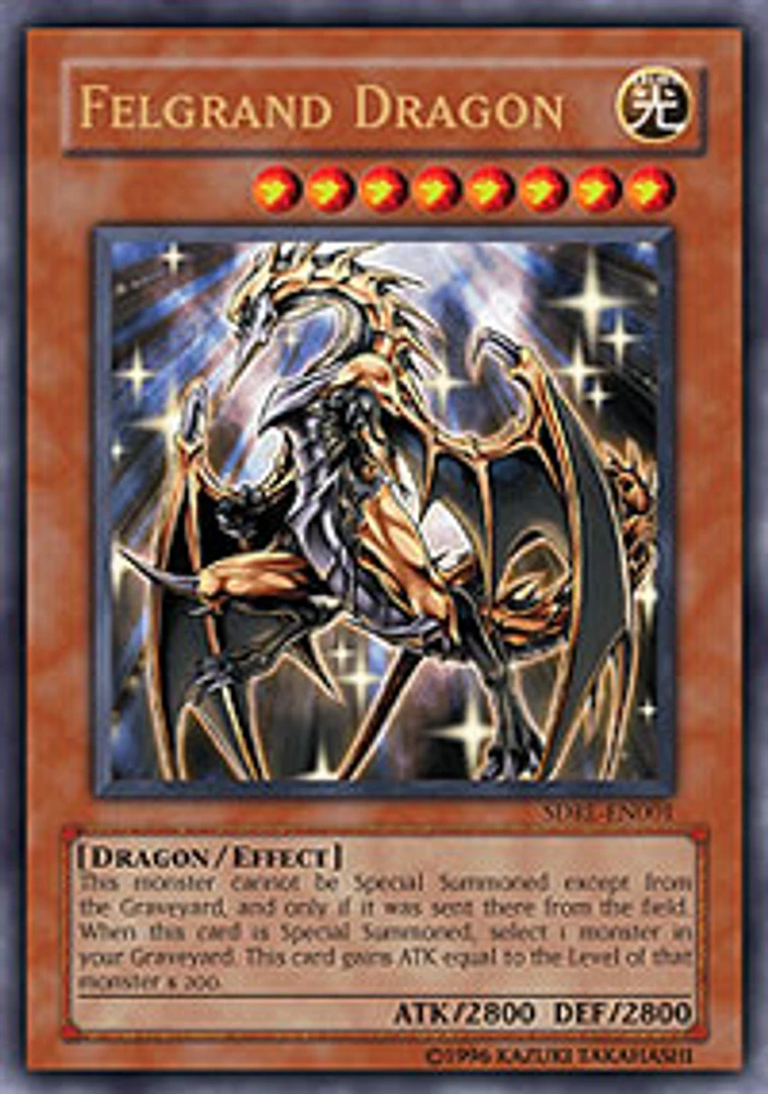 Felgrand Dragon - SDRL-EN001 - Ultra Rare - 1st Edition