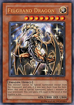 Felgrand Dragon - SDRL-EN001 - Ultra Rare - 1st Edition