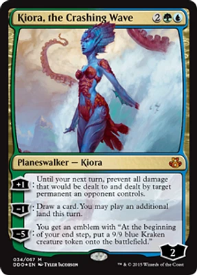 Kiora, the Crashing Wave - Foil