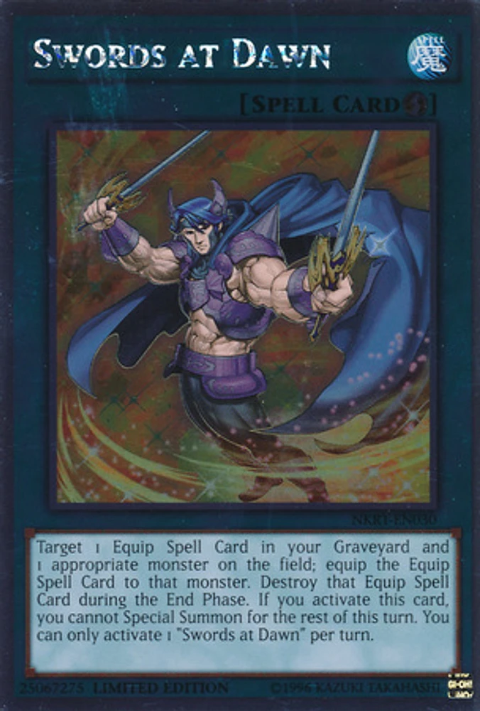 Swords at Dawn - NKRT-EN030 - Platinum Rare - Limited Edition