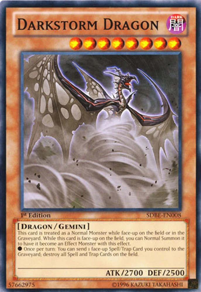 Darkstorm Dragon - SDBE-EN008 - Common