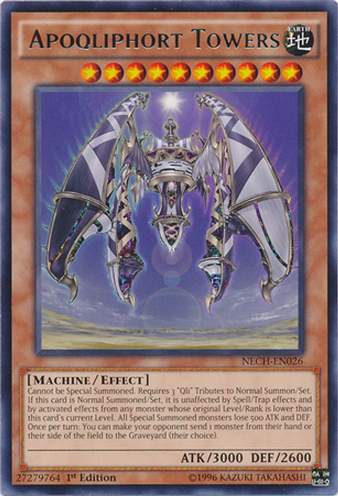 Apoqliphort Towers - NECH-EN026 Rare Unlimited Edition