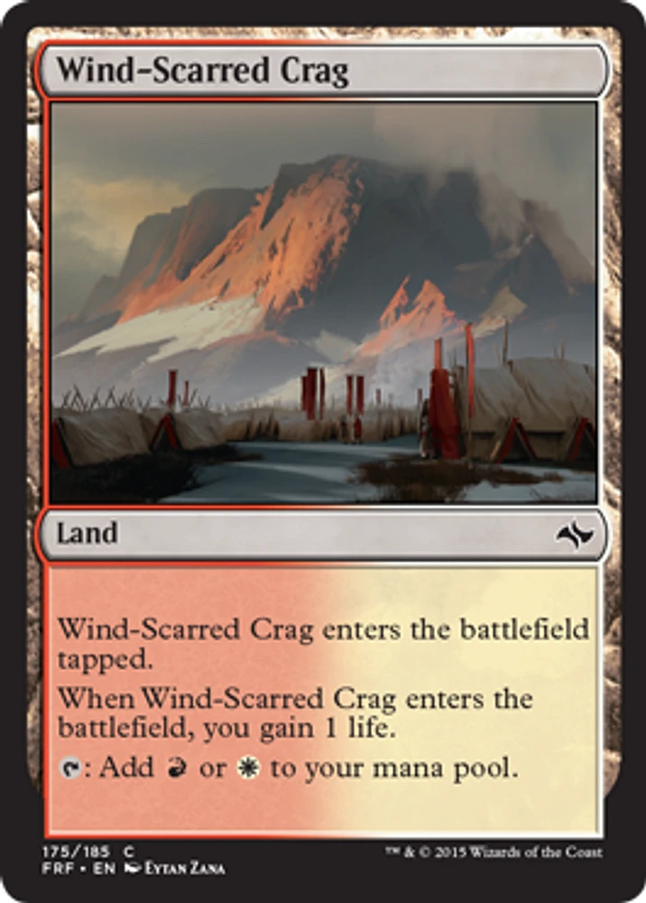 Wind-Scarred Crag - Foil