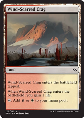 Wind-Scarred Crag - Foil