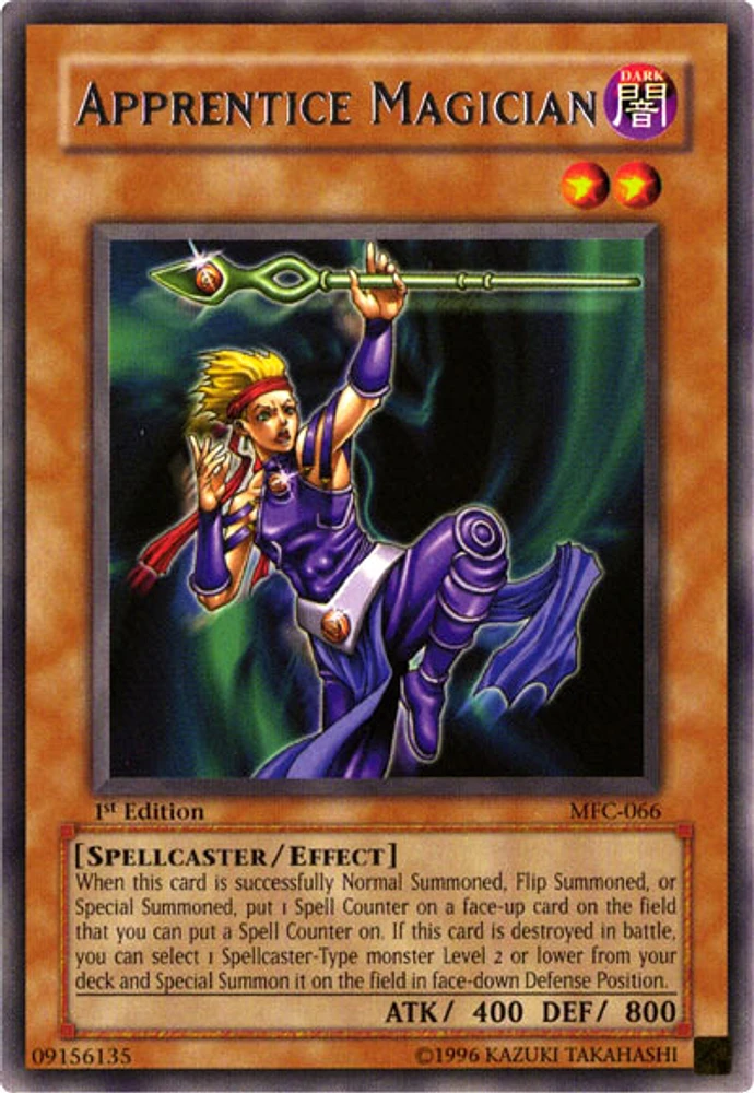 Apprentice Magician - MFC-066 - Rare - 1st Edition