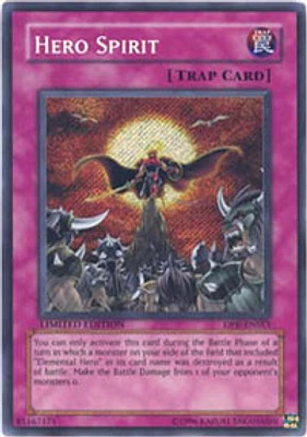 Hero Spirit - DPK-ENSE3 - Secret Rare - Limited Edition