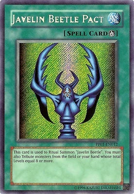 Javelin Beetle Pact - PP01-EN012 - Secret Rare - Unlimited Edition