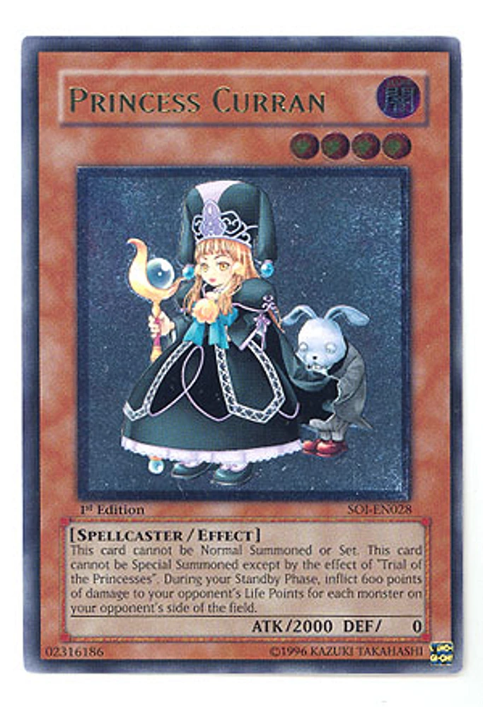 Princess Curran - SOI-EN028 - Ultimate Rare - 1st Edition