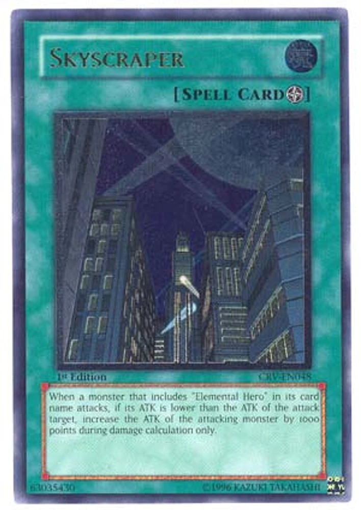 Skyscraper - CRV-EN048 - Ultimate Rare - 1st Edition