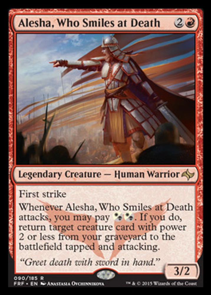 Alesha, Who Smiles at Death