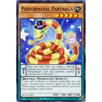 Performapal Partnaga - SECE-EN002 - Common - 1st Edition