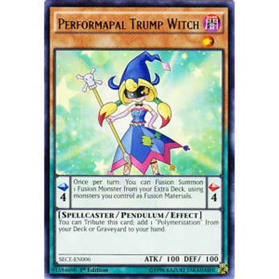 Performapal Trump Witch - SECE-EN006 - Rare