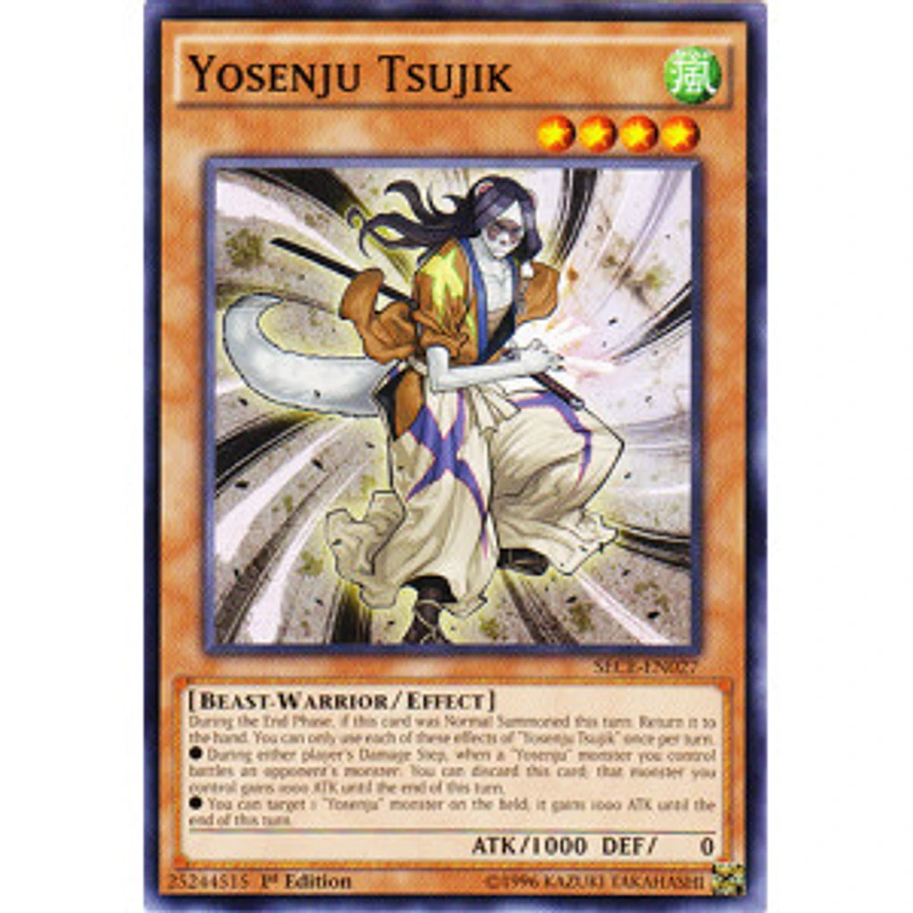 Yosenju Tsujik - SECE-EN027 - Common - 1st Edition