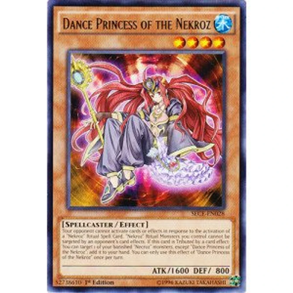 Dance Princess of the Nekroz - SECE-EN028 Rare 1st Edition