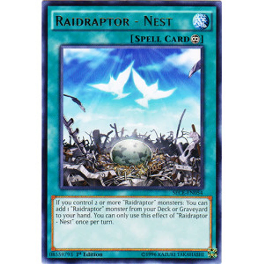 Raidraptor - Nest - SECE-EN054 - Rare - 1st Edition