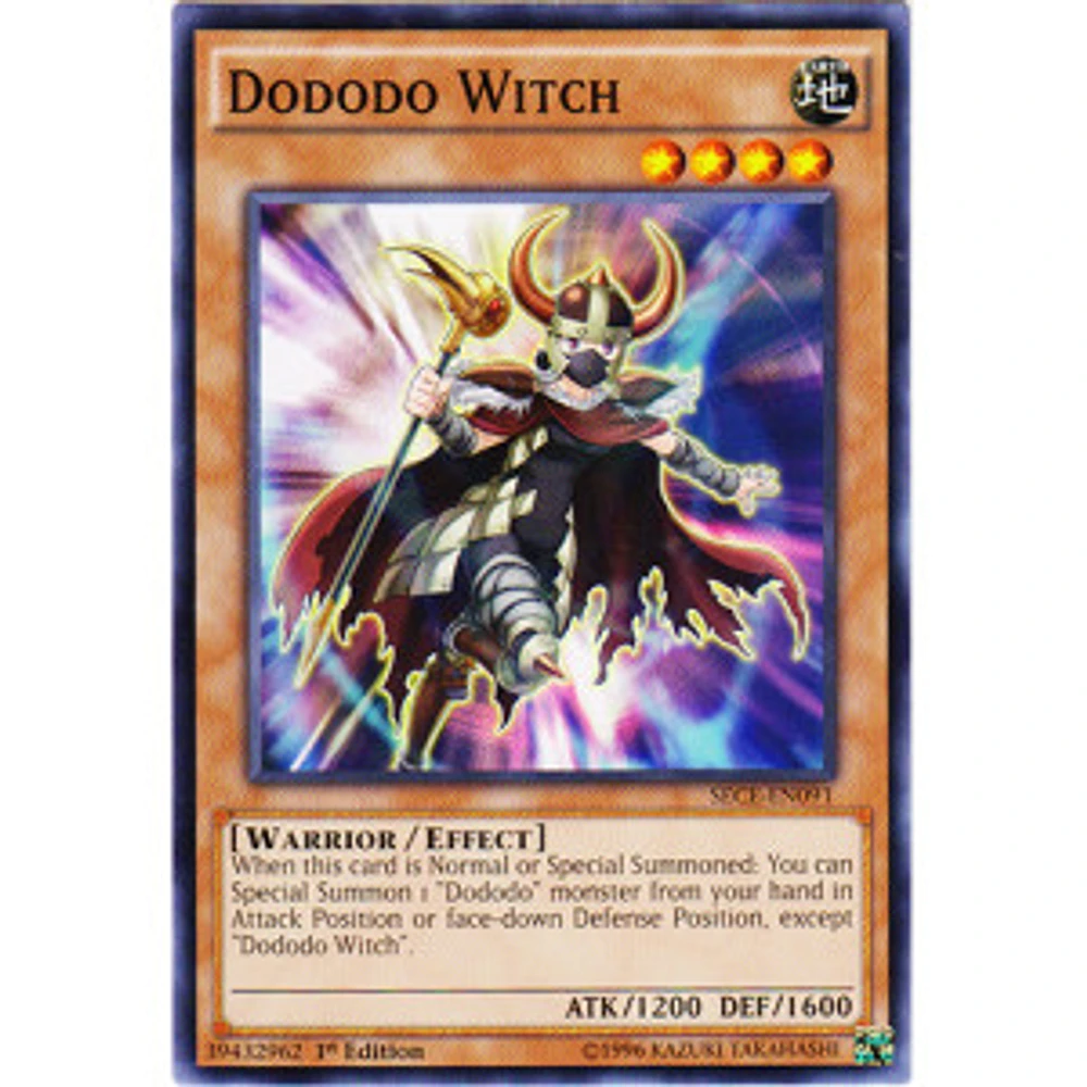 Dododo Witch - SECE-EN091 - Common