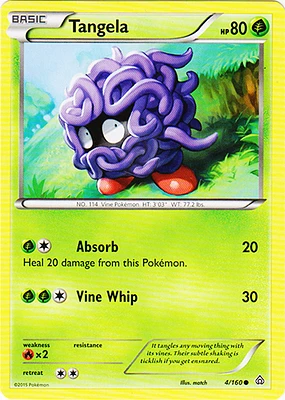 Tangela - 4/160 - Common