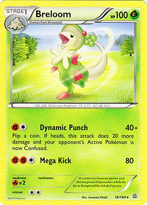 Breloom - 16/160 - Rare