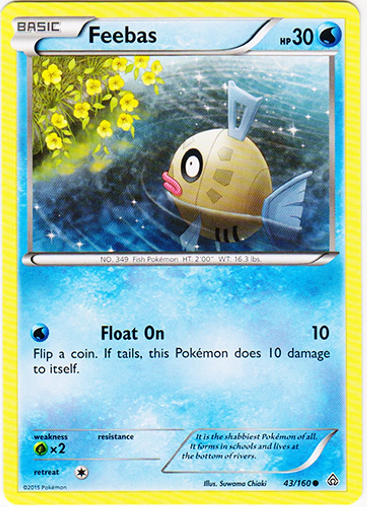 Feebas - 43/160 - Common