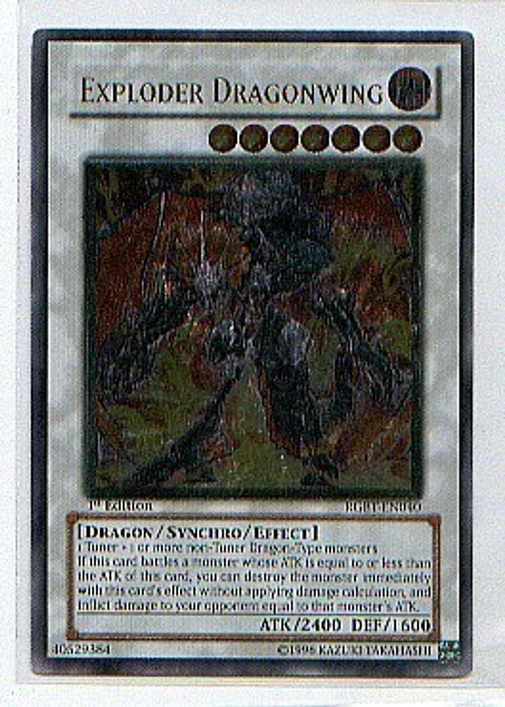 Exploder Dragonwing - RGBT-EN040 - Ultimate Rare - 1st Edition