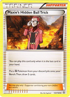 Maxie's Hidden Ball Trick - 133/160 Uncommon