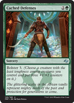 Cached Defenses - Foil