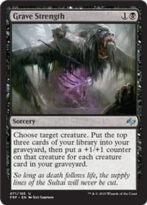 Grave Strength - Foil