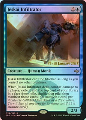 Jeskai Infiltrator - Foil - Prerelease Promo