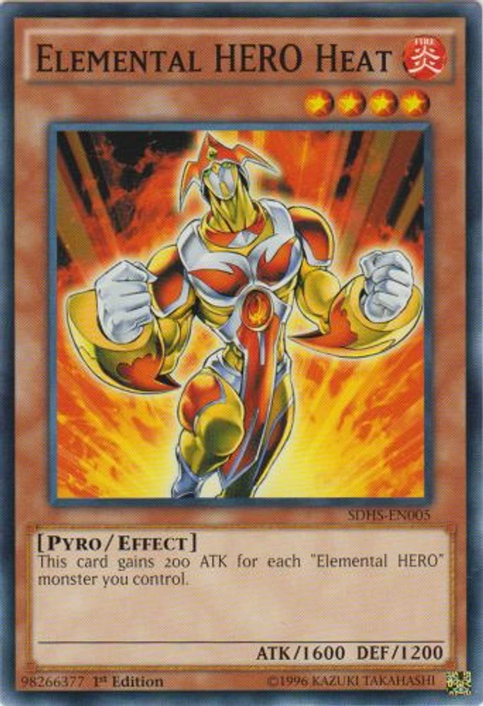 Elemental HERO Heat - SDHS-EN005 - Common