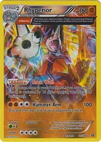 Rhyperior - 77/160 - Holo Rare - Reverse Holo