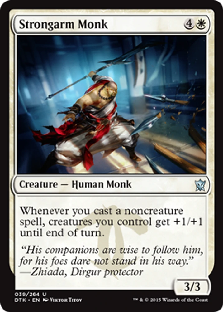 Strongarm Monk - Foil