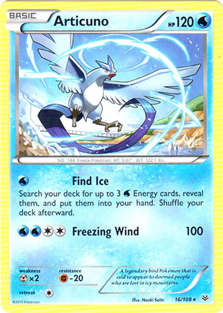 Articuno - 16/108 - Rare