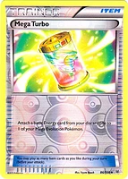 Mega Turbo - 86/108 - Uncommon - Reverse Holo