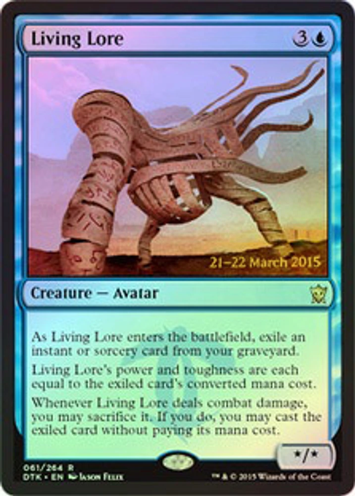 Living Lore - Foil - Prerelease Promo