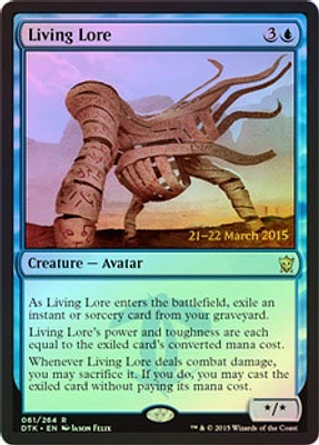 Living Lore - Foil - Prerelease Promo