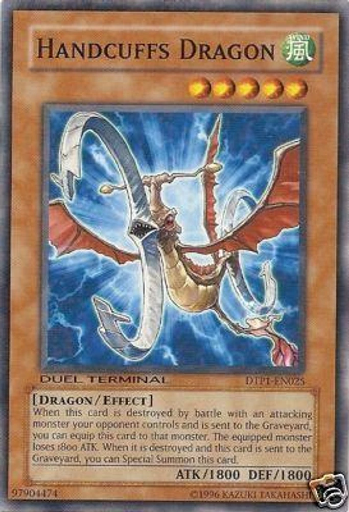 Handcuffs Dragon - DT01-EN055 - Common - Duel Terminal