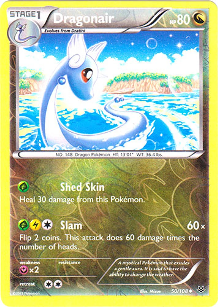 Dragonair - 50/108 - Uncommon - Reverse Holo