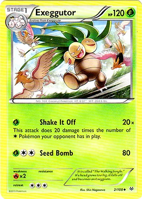 Exeggutor - 2/108 - Uncommon