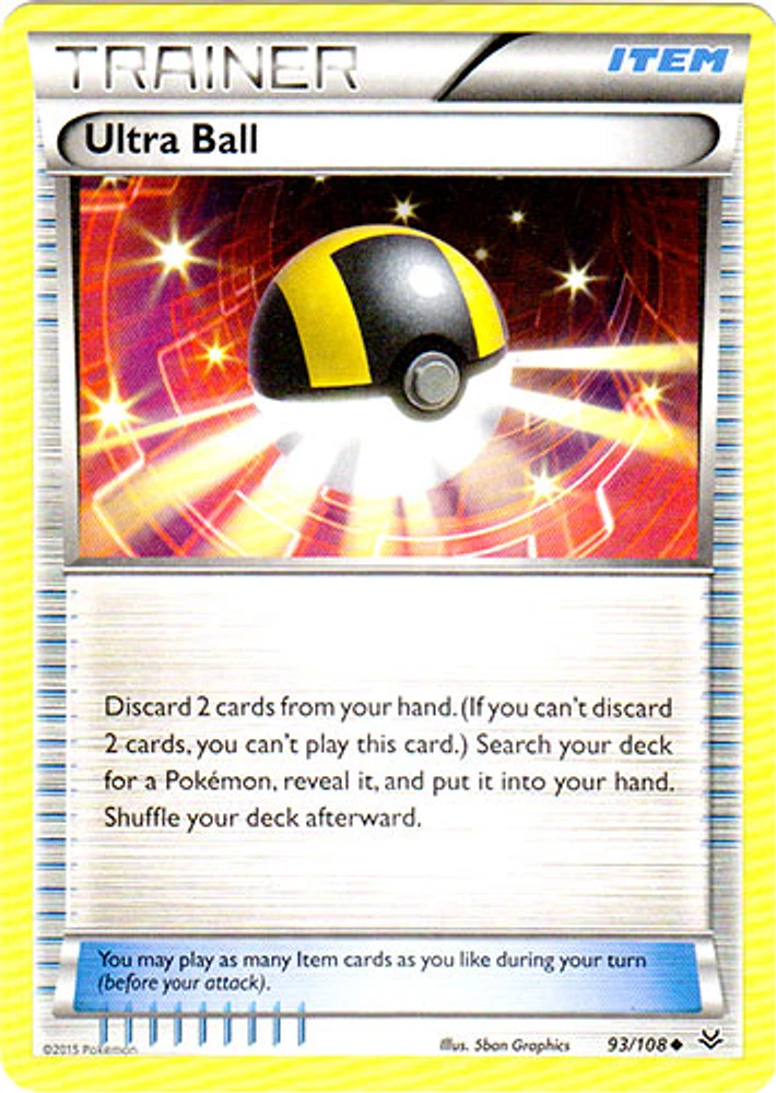 Ultra Ball - 93/108 - Uncommon