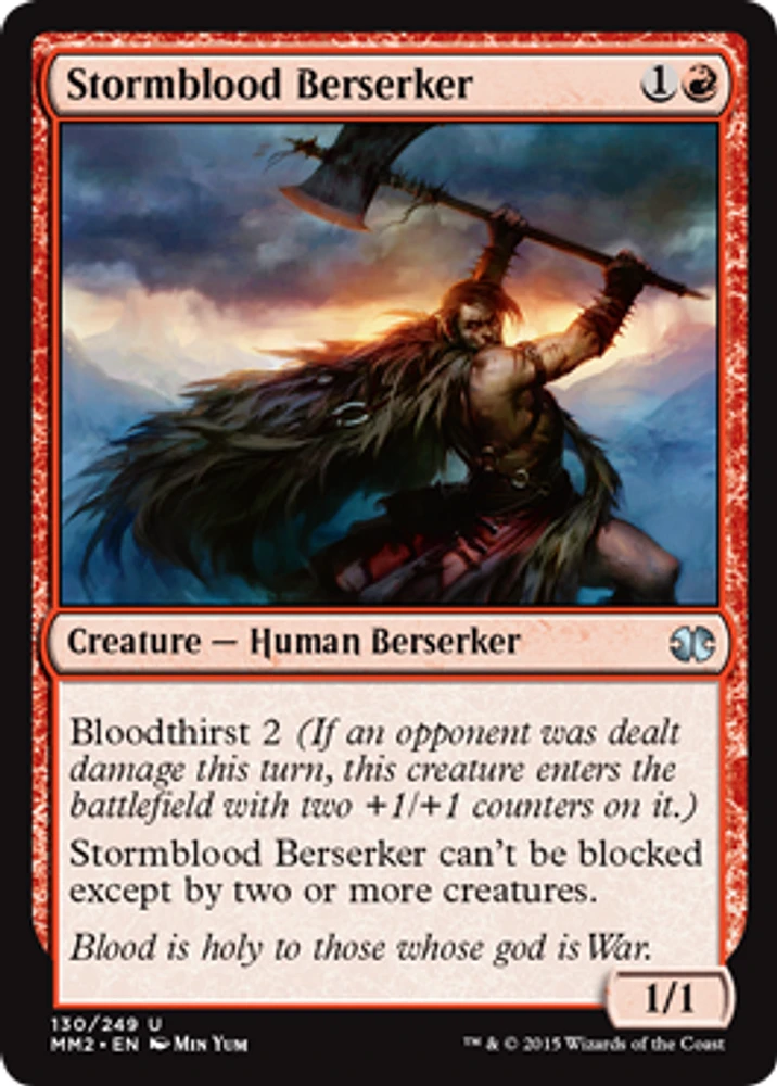 Stormblood Berserker - Foil